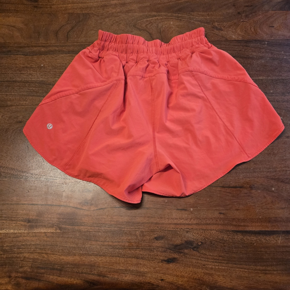 lululemon athletica Bold Red Athletic Shorts